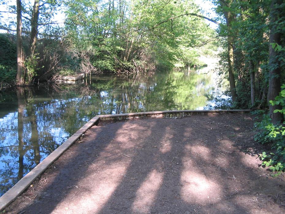 Einsetzstelle Bolter Kanal im Müritz Nationalpark