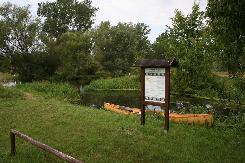 Biwakplatz im Oderbruch